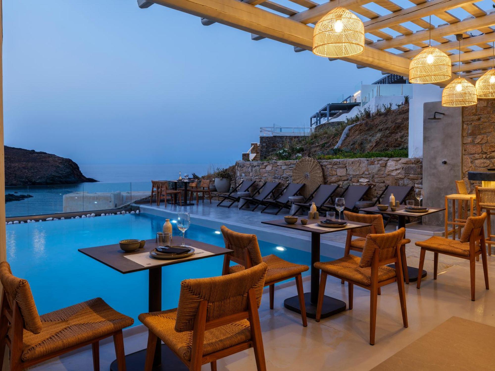 The Mykonist Merchia Beach Villas & Suites מראה חיצוני תמונה