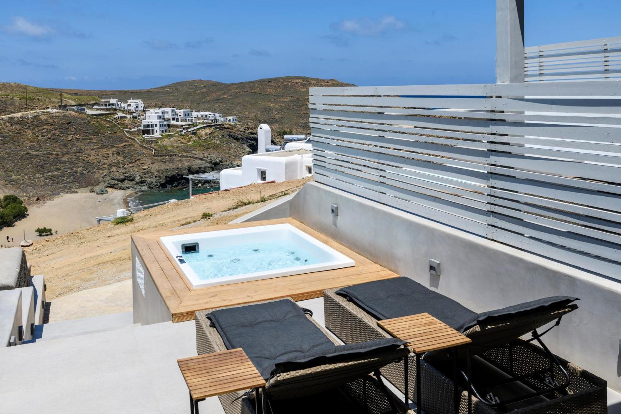 The Mykonist Merchia Beach Villas & Suites מראה חיצוני תמונה
