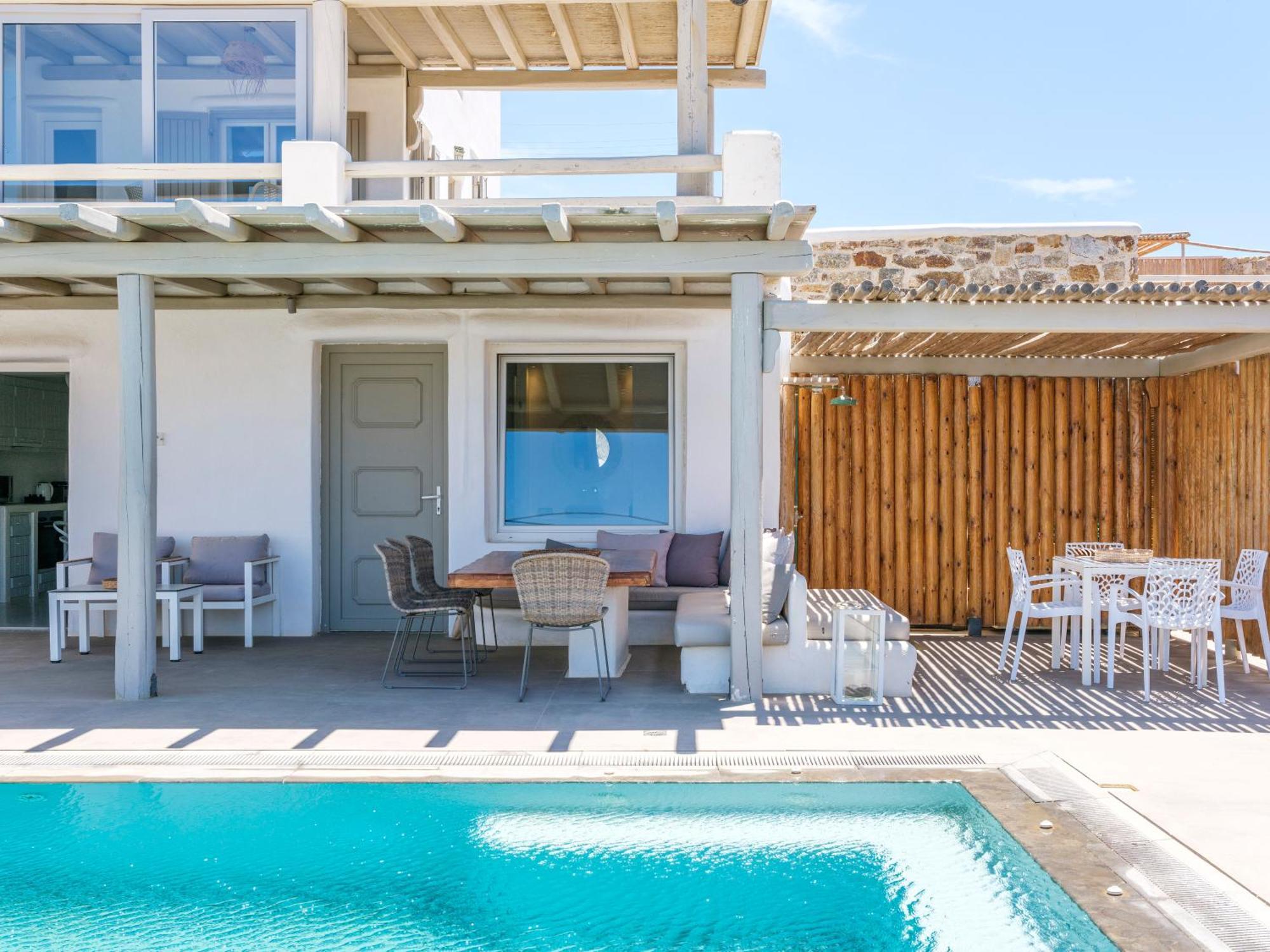The Mykonist Merchia Beach Villas & Suites מראה חיצוני תמונה