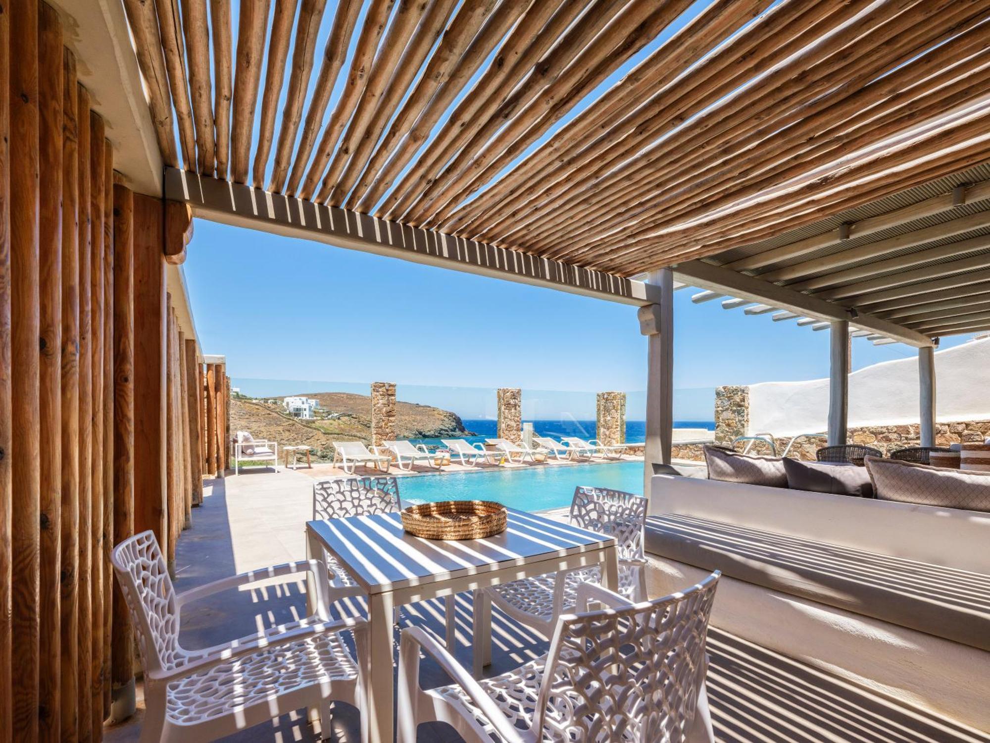 The Mykonist Merchia Beach Villas & Suites מראה חיצוני תמונה